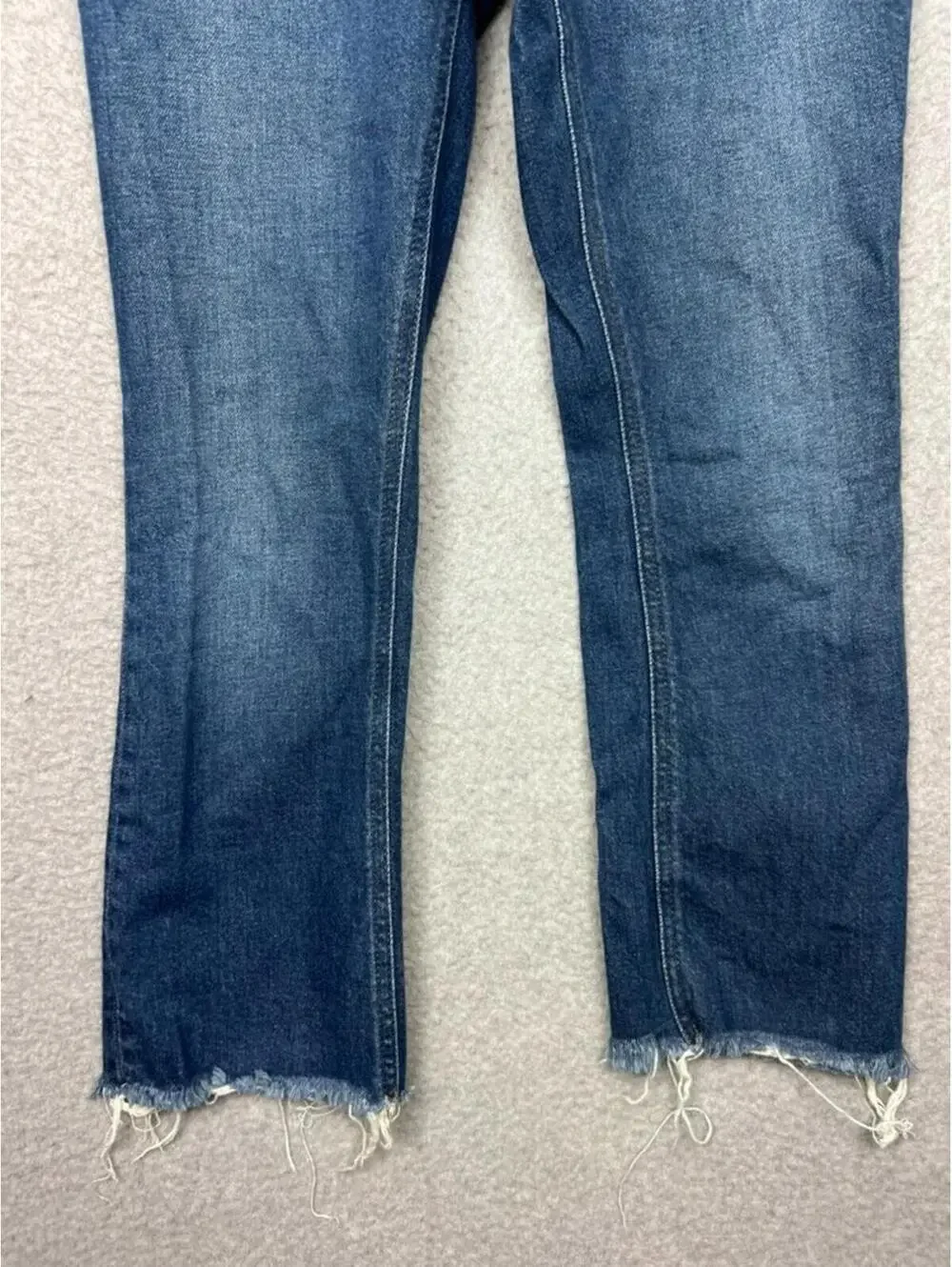 J. Crew Demi Boot Crop Jeans 25 Denim Mid Rise Kick Flare Preppy Quiet Luxury
